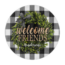 Buffalo Check Black and White Boxwood Wandeans