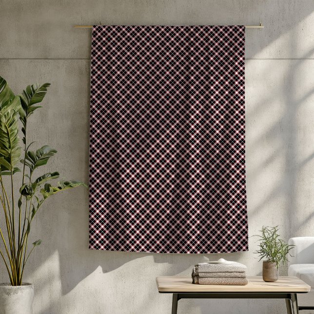 Buffalo Check Blanket Cabin-Redo och tidslös Fleecefilt (Buffalo Check Blanket Cabin-Ready and Timeless)