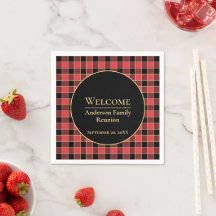 Buffalo Check Family Reunion Anpassningsbar Färg S