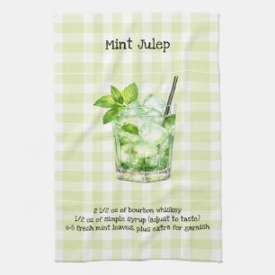 Buffalo Check Mint Julep Bar Kökshandduk