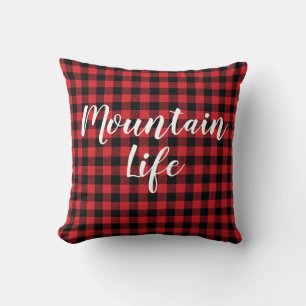 Buffalo Check Mountain Life Dekorativ kudde