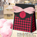 Buffalo Check - Svart och Röd - 3x1,5x3,25 Tält Presentaskar<br><div class="desc">Svart och röd buffelcheckad tältfavoritllåda. Texten kan anpassas. Om du använder knappen/verktyget "Redigera design" kan du även lägga till egna bilder/fotografier. Andra färger,  former och lådstorlekar finns tillgängliga.</div>