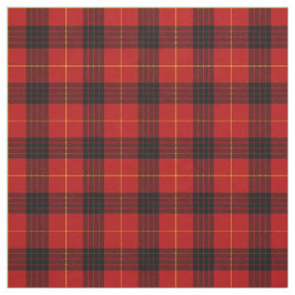 Buffalo check tartan plommon tyg