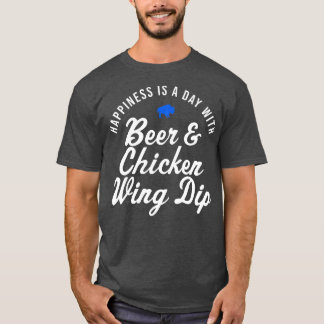 Buffalo Chicken Vinge Dip Beer Happity T Shirt