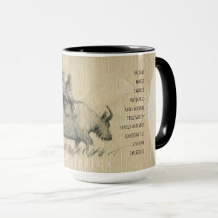 Buffalo Children Chinese Ox Year 2021 Personality Mugg