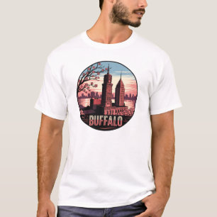 Buffalo City New York USA T Shirt