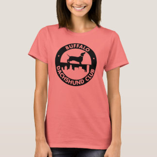 Buffalo Dachshund Klubb Womens Ringer Tshirt Tee