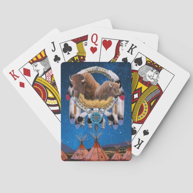 BUFFALO DREAM CATCHER CASINOKORT (Baksidan)