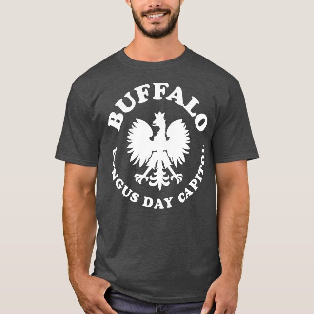 Buffalo Dyngus Day Capitol Polish 716 Ski T Shirt (Framsida)