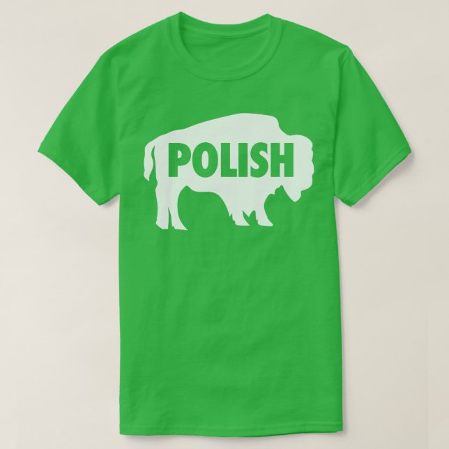 Buffalo Dyngusdagen Huvudstad polsk buffalo T Shirt (Design framsida)