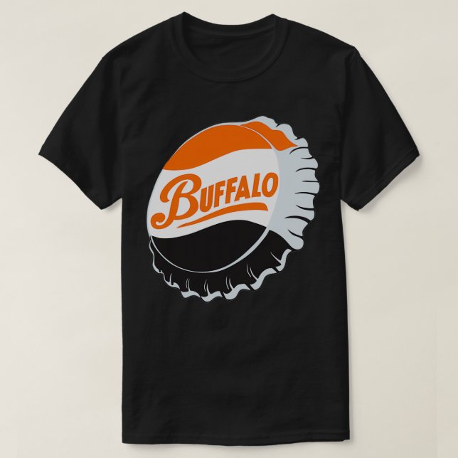 Buffalo Flaska Cap Bandits T Shirt (Design framsida)