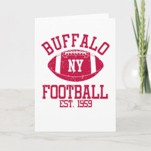 Buffalo Football Fläkt Gift Present Idea Kort