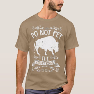 Buffalo funny Bison uppfyller inte fluffy-korna T Shirt