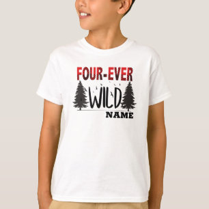 buffalo fyller fyra vilder i personligen t shirt