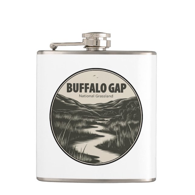 Buffalo Gap National Grassland Stream Fickplunta (Framsidan)