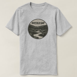 Buffalo Gap National Grassland Stream T Shirt