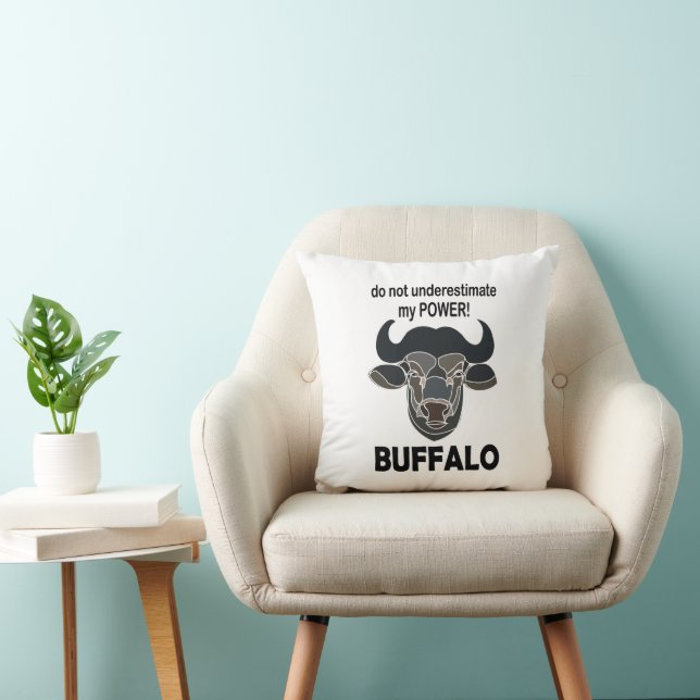 Buffalo Head Bison Djur Buffalo Kudde (Stol)