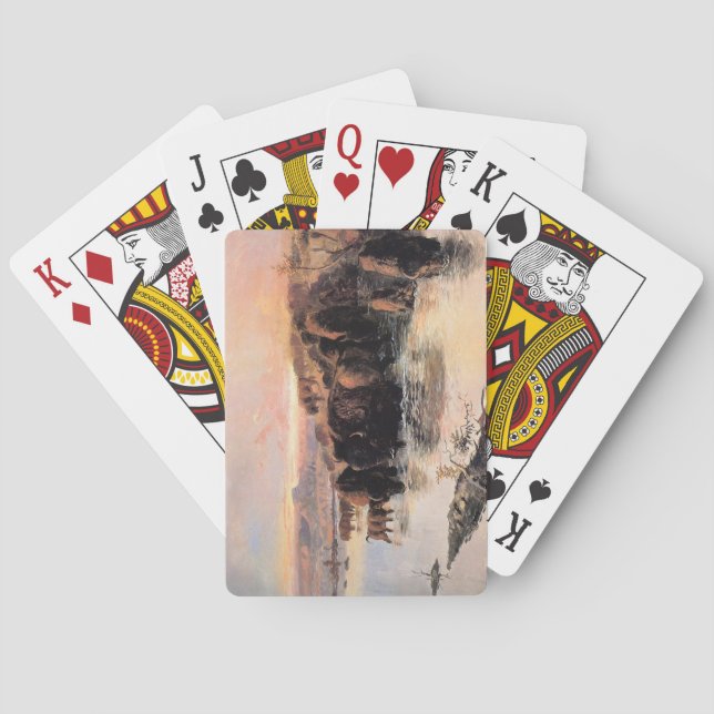 Buffalo Herd Casinokort (Baksidan)