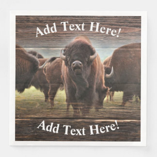 Buffalo Herd Pappersservett