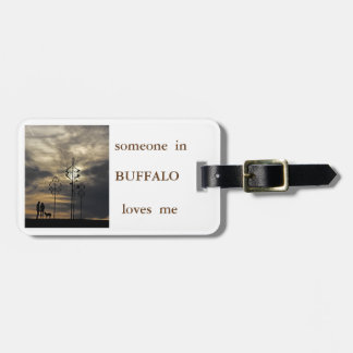 Buffalo Kärlek 4 Luggage Tag Bagagebricka