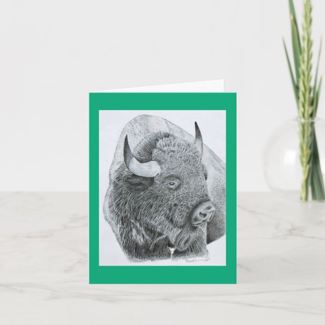 Buffalo kärlek kort (Framsida)