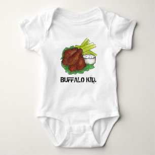 BUFFALO KID New York Spicy BBQ Chicken Vinge Vinga Tee