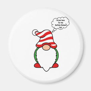 Buffalo kycklingdip gnome magnet