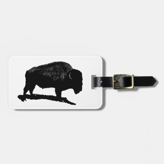 Buffalo Luggage Tag Bagagebricka (Horisontell Framsida)