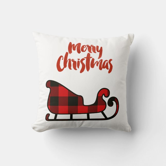 Buffalo Lumberjack Play God jul Pillow Kudde (Framsida)