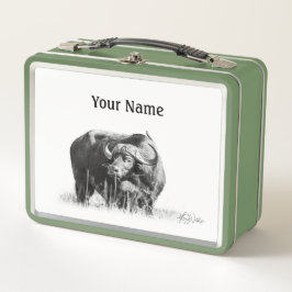 Buffalo Lunch Box - Anpassningsbar Safari Gift