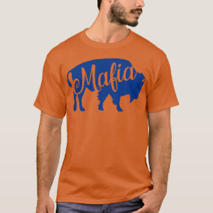 Buffalo Mafia Blue T Shirt