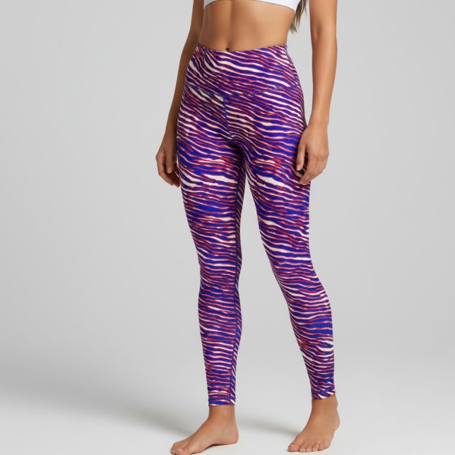 Buffalo Mafia Zebra Print Leggings (Skapare uppladdad)