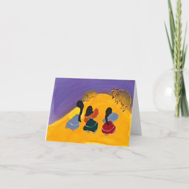 Buffalo Magic Card Tack Kort (Framsida)