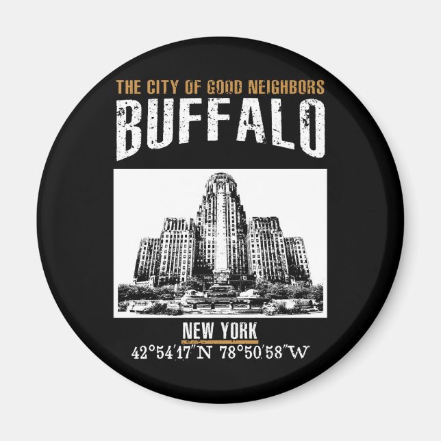Buffalo Magnet (Framsidan)