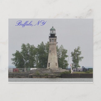 Buffalo Main Light Vykort