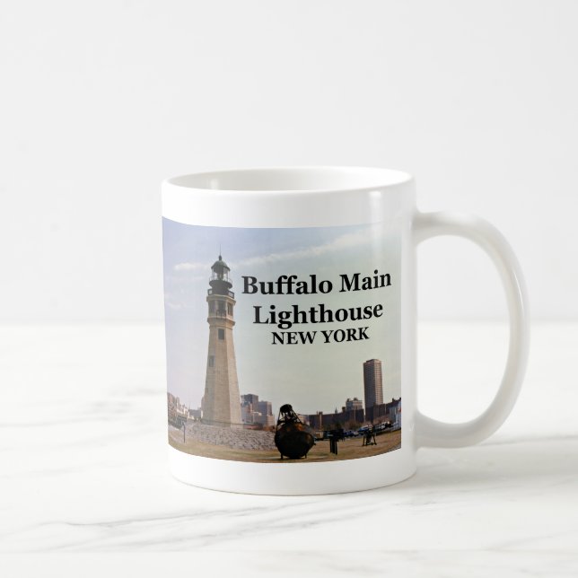 Buffalo Main Lighthouse, New York Mugg (Höger)