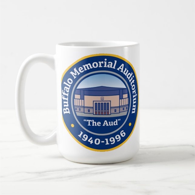 Buffalo Memorial Auditorium "Aud" Kaffemugg (Vänster)