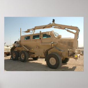 Buffalo Mine Protected Clearance Fordon Poster