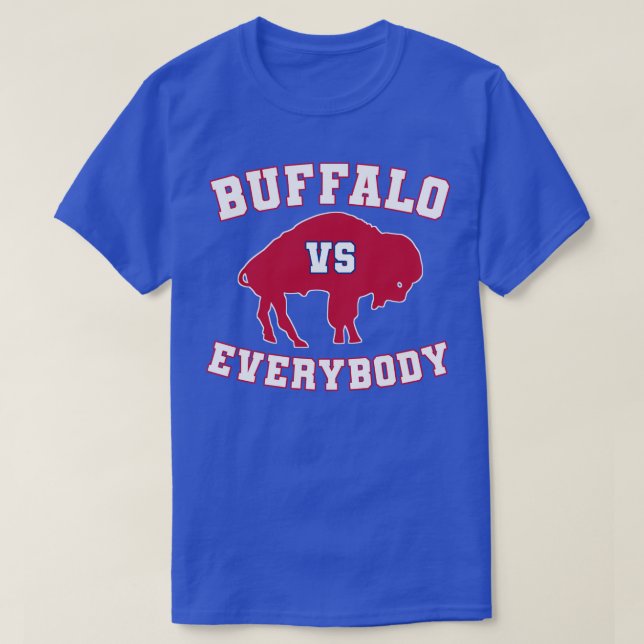 buffalo mot alla t shirt (Design framsida)