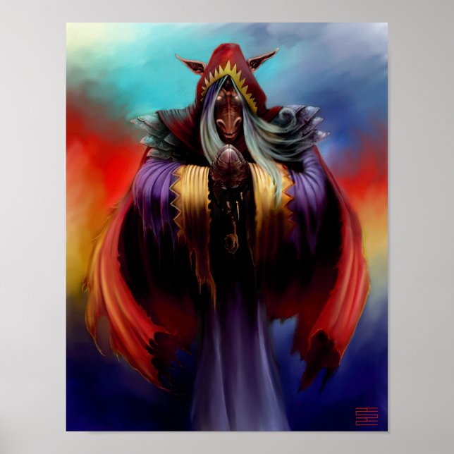 Buffalo Munk Poster (Framsidan)