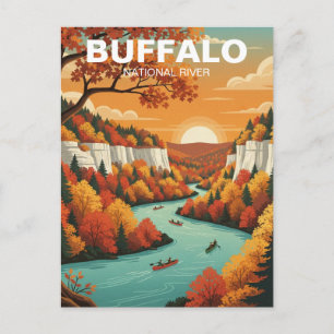 Buffalo National River Arkansas Vykort