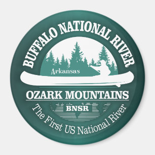 Buffalo National River (kanot) Magnet