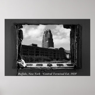 Buffalo, New York "Central Termi... Poster