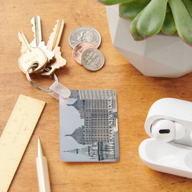 Buffalo, New York Historical Landmarks Nyckelring (Skrivbord)