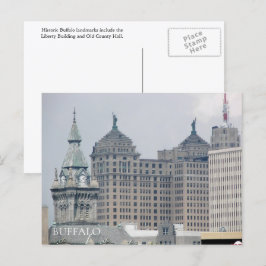 Buffalo, New York Historical Landmarks Travel Vykort