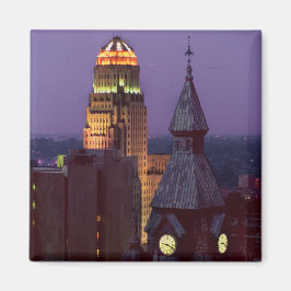 Buffalo New York jhelene 2 tum Square Magnet