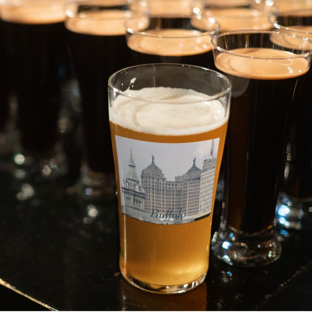 Buffalo, New York Landmarks Photo Glaskopp (In Situ)