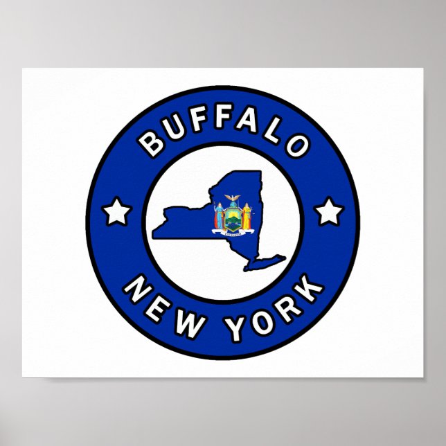 Buffalo New York Poster (Framsidan)