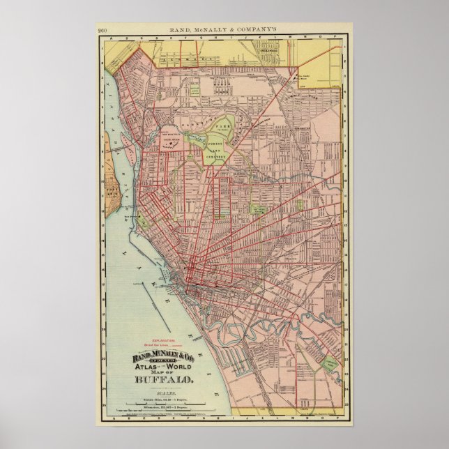 Buffalo, New York Poster (Framsidan)