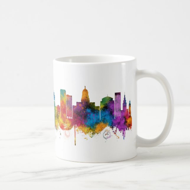Buffalo New York Siluett Kaffemugg (Höger)